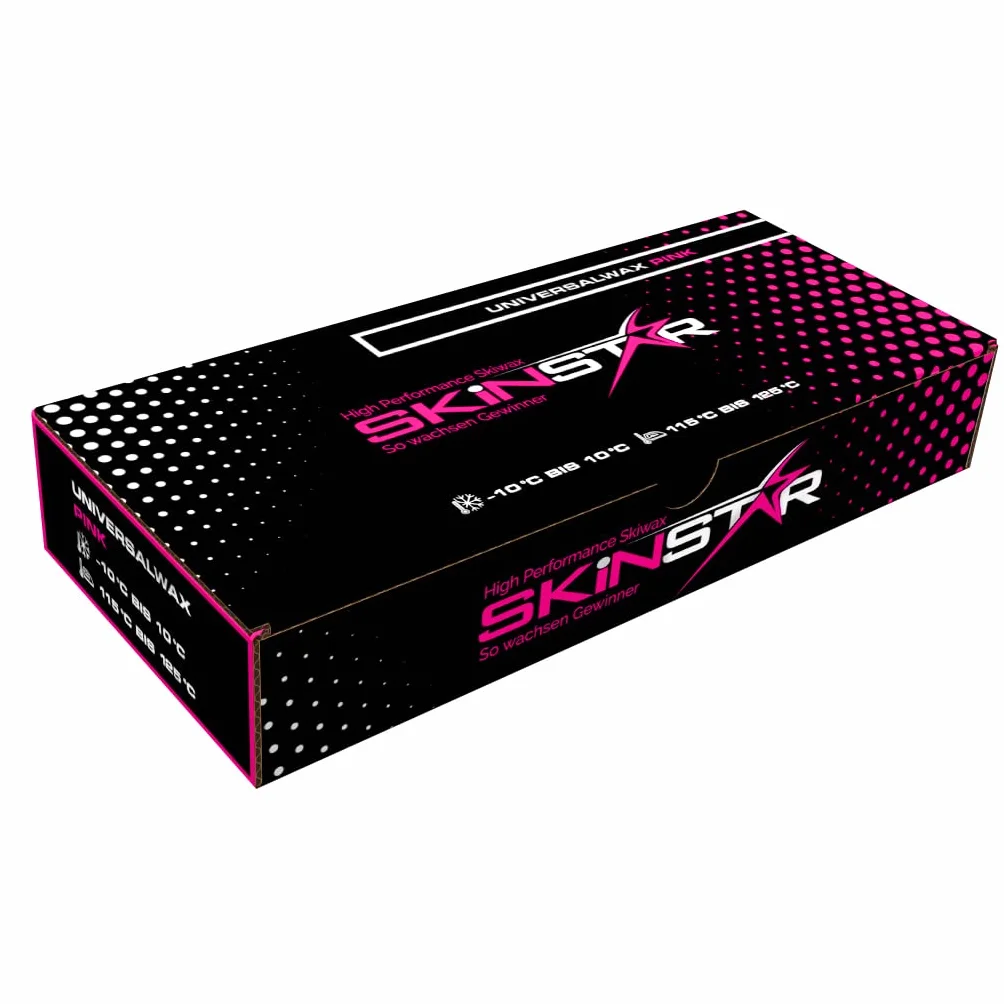 SkinStar Démarreur Ski Cire Kit, Fer de fartage Brosse Cire