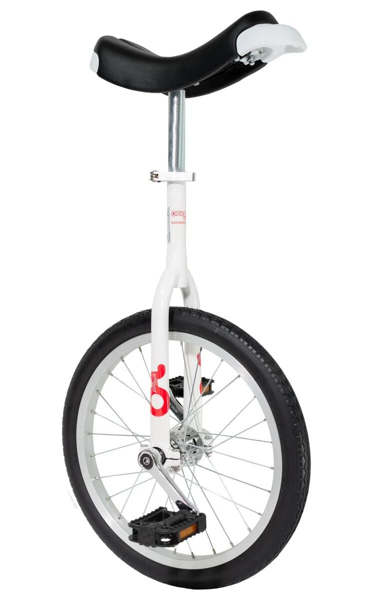 QU-AX MONORRUEDA Onlyone 18 Blanca LLANTA DE ALUMINIO, Blanc.