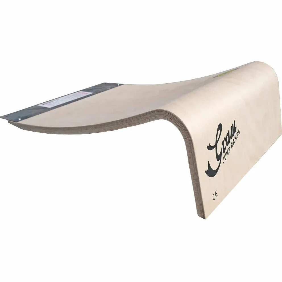 Graw Rampe Pro de Saut en Hêtre Jeunesse Unisexe, Bois Naturel 113 x 50 x 35 cm