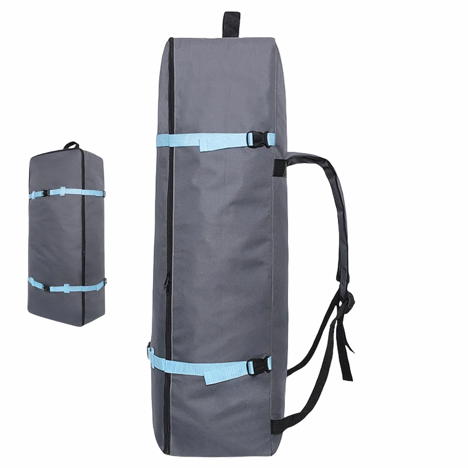 Sac à dos Paddle Board - Sac de transport étanche avec fermeture éclair - Sac de transport portable avec poignée - Sac de rangement polyvalent pour planches de surf