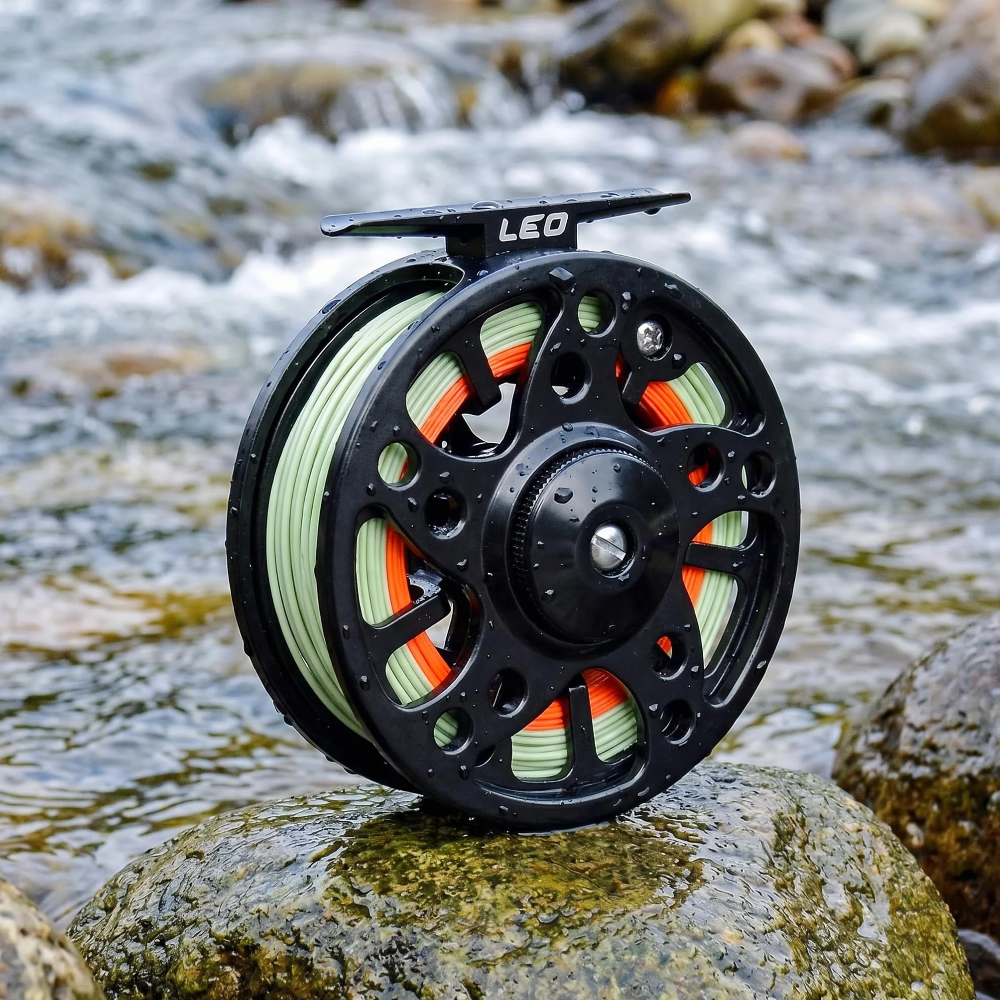 LIXADA Moulinet de Pêche en Alliage d'aluminium, Moulinet de Pêche à la Mouche, 3/4 / 5/6 / 7/8 Poids 2 + 1 Roulement à Billes, Gauche Droit Interchangeable Fly Reel