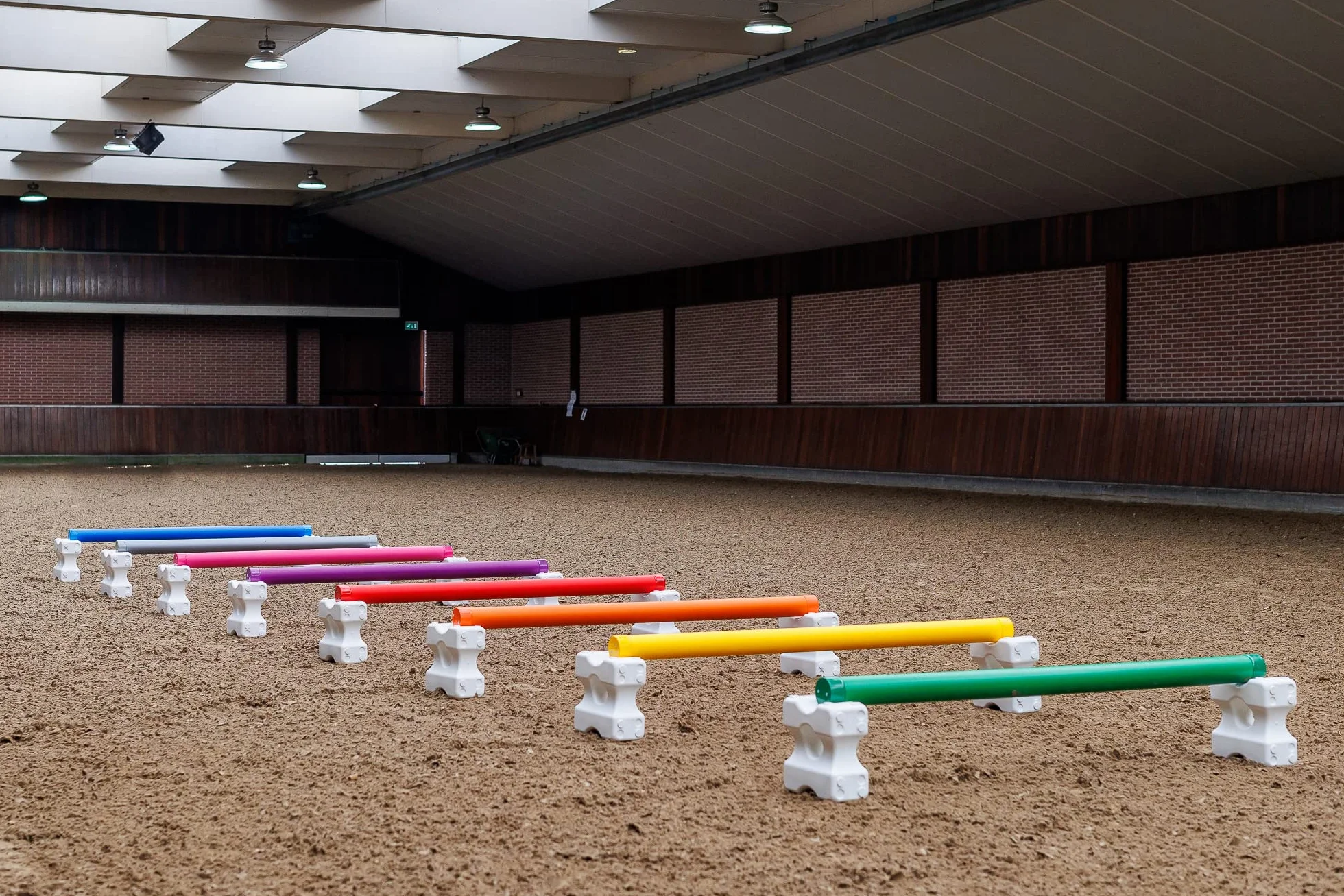 Barres d'obstacles 175 cm sans noyau en bois violet