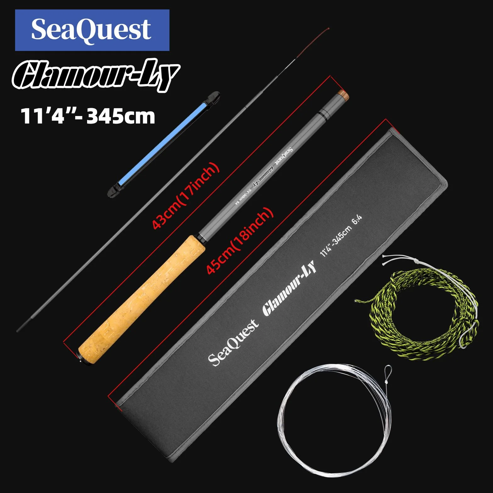 SeaQuest Duleeyia Glamour-LY Phantomn-HY Tenkara Rod