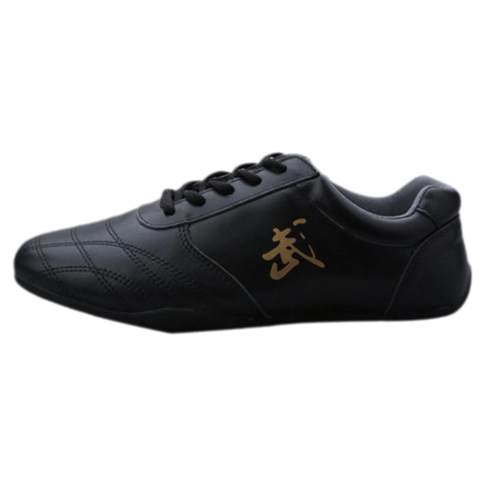Taichi Arts Martiaux Chaussures DéContractéEs,Pantoufles Style Chinois Kung Fu,Hommes Taichi Chaussures,Cuir,Unisexe,AntidéRapant,Doux Et RéSistant à l'usure,pour TaïChi Kong Fu