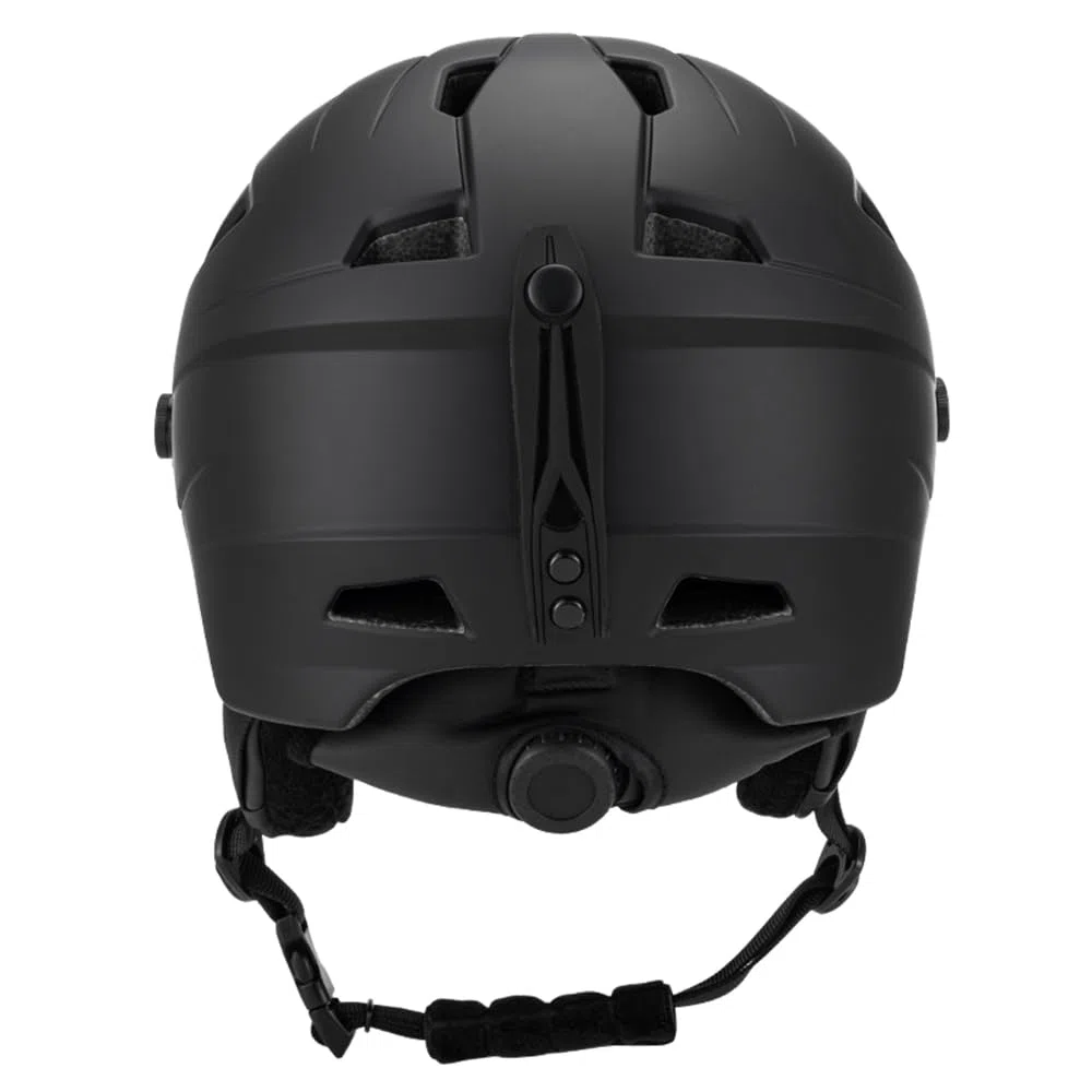 Kavolet Casque de ski intégré pour homme et femme, casque de snowboard avec visière amovible, trous de ventilation, résistant, chaud et respirant, casque de ski pour homme et femme