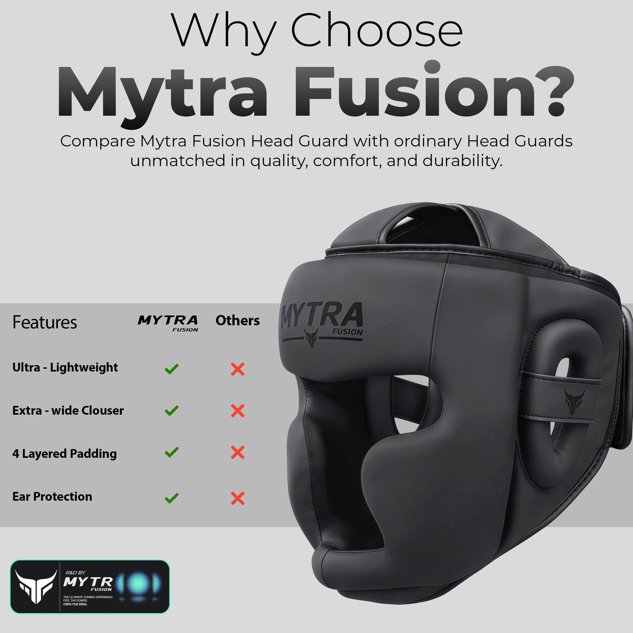 Casque de Boxe pour Hommes & Femmes — Sparring Visage Complet avec Protection Joue, Front et Oreilles, Ajustable pour MMA, Muay Thai & Kickboxing