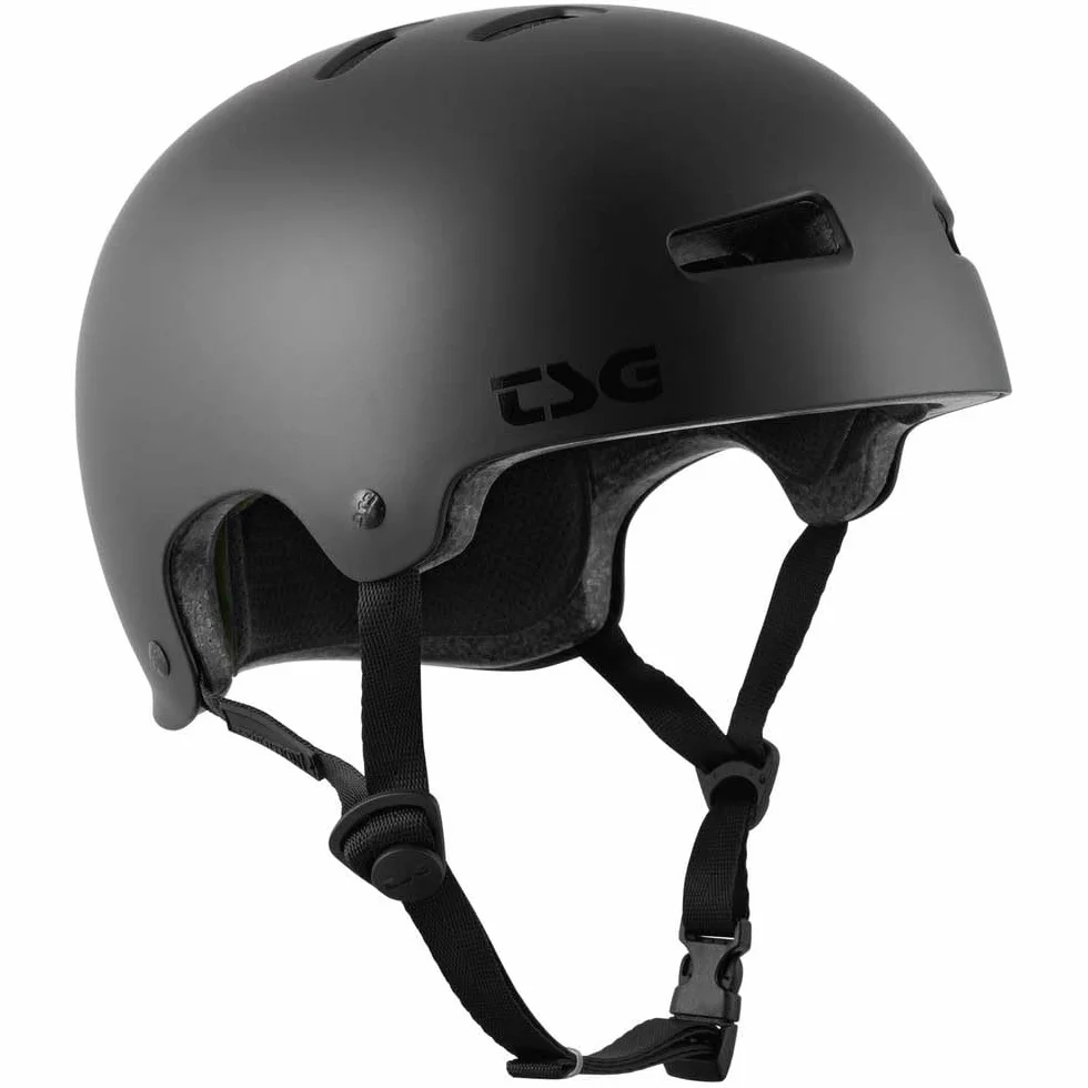 Casque Evolution Solid Color L/XL (57-60 cm) Satin Dark Black
