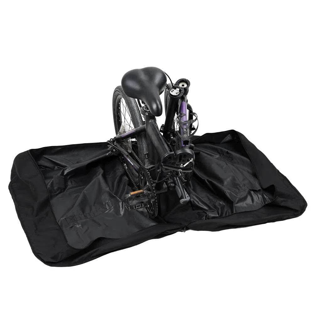 UBORSE Sac de Transport Vélo 20 Pouces Sac de Vélo Pliant Imperméable Grand Housse de Roue VTT Pliable Sacoche Trotinette Electrique Housse Protection Velo pour Cyclisme Voyage
