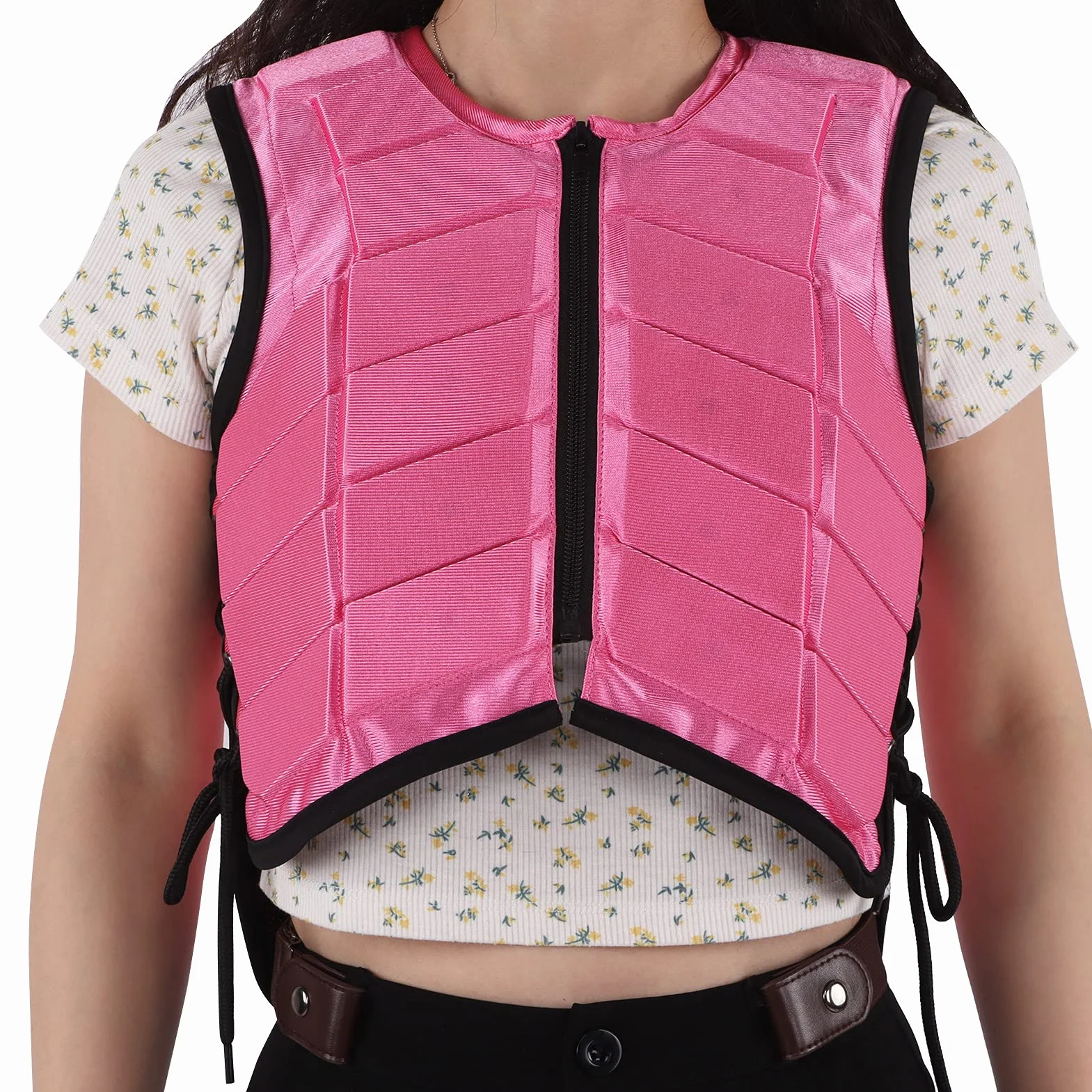 Yctze Gilet d'équitation pour Enfants, équipement de Protection d'équitation rembourré en Mousse, Protection du Corps pour Enfants et Comforta, Gilet 'équitation pour, 'équitation, du Corps