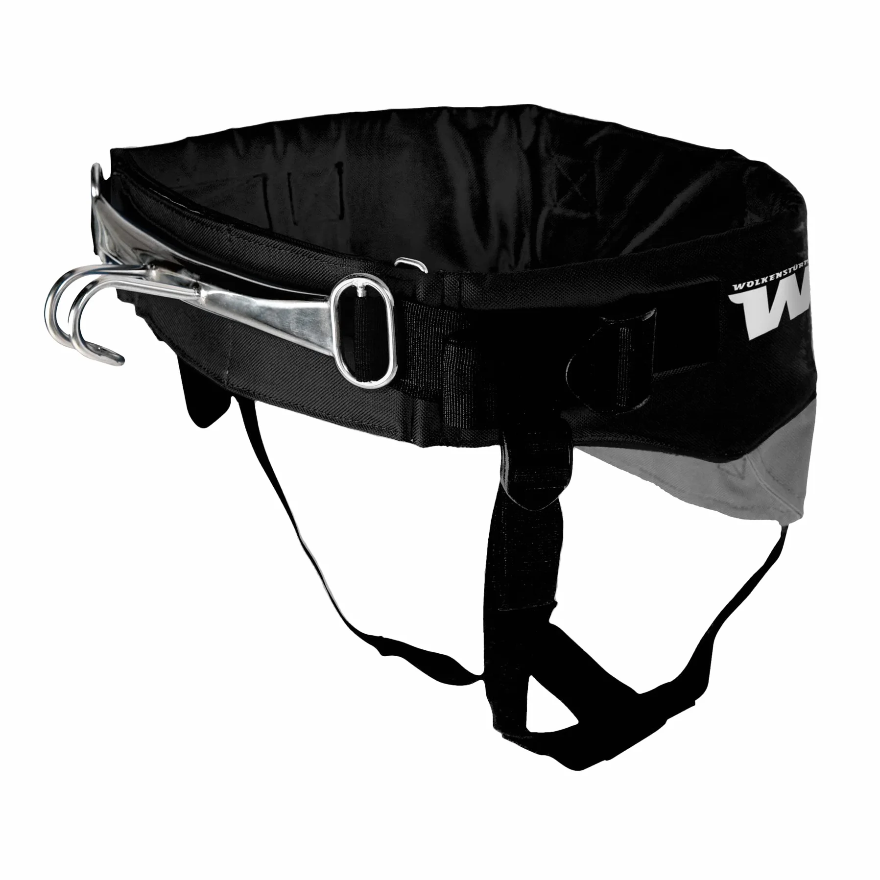Wolkenstürmer Trapèze universel noir pour Harness Fix Taille S-XL Harnais cerf-volant