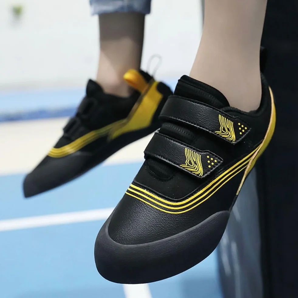 Chaussures d'escalade pour homme et femme - Légères et antidérapantes - Pour intérieur et extérieur - Pour débutants, grimpeurs professionnels - Chaussures d'escalade d'intérieur pour enfants