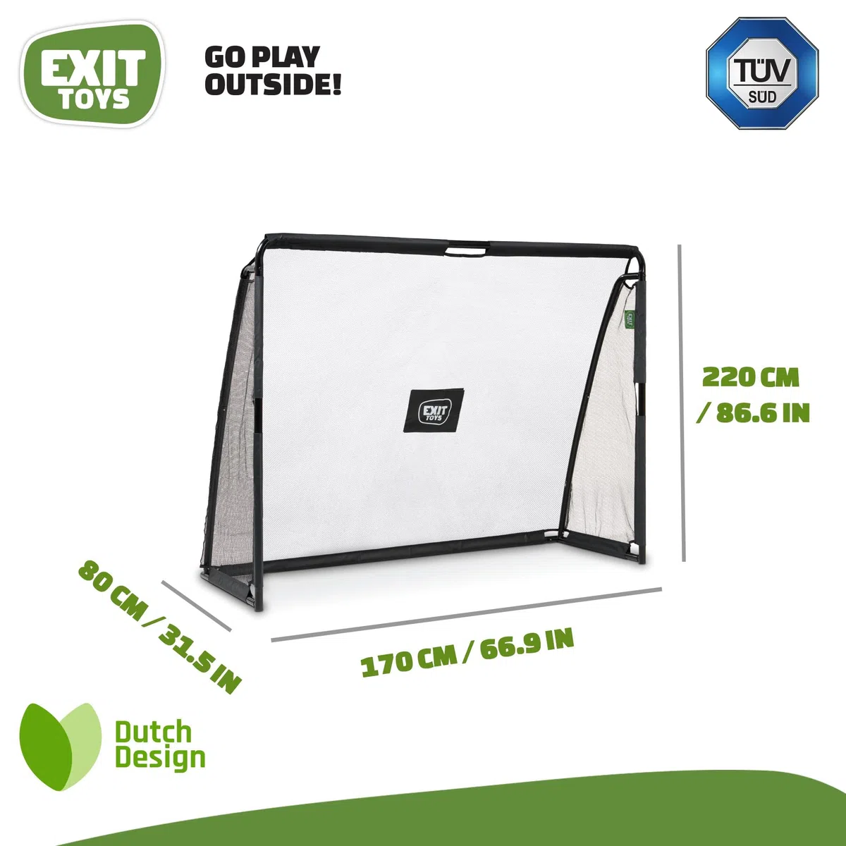 EXIT Toys But de Football en Acier