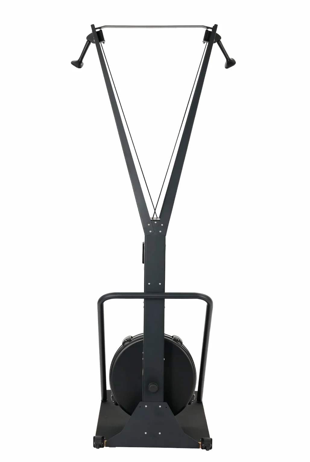 Machine Ski Erg avec Plateforme, entraînement Complet de Musculation et de Cardio, entraînement de Force à Haute Endurance, 130 X 60 X 214 Cm