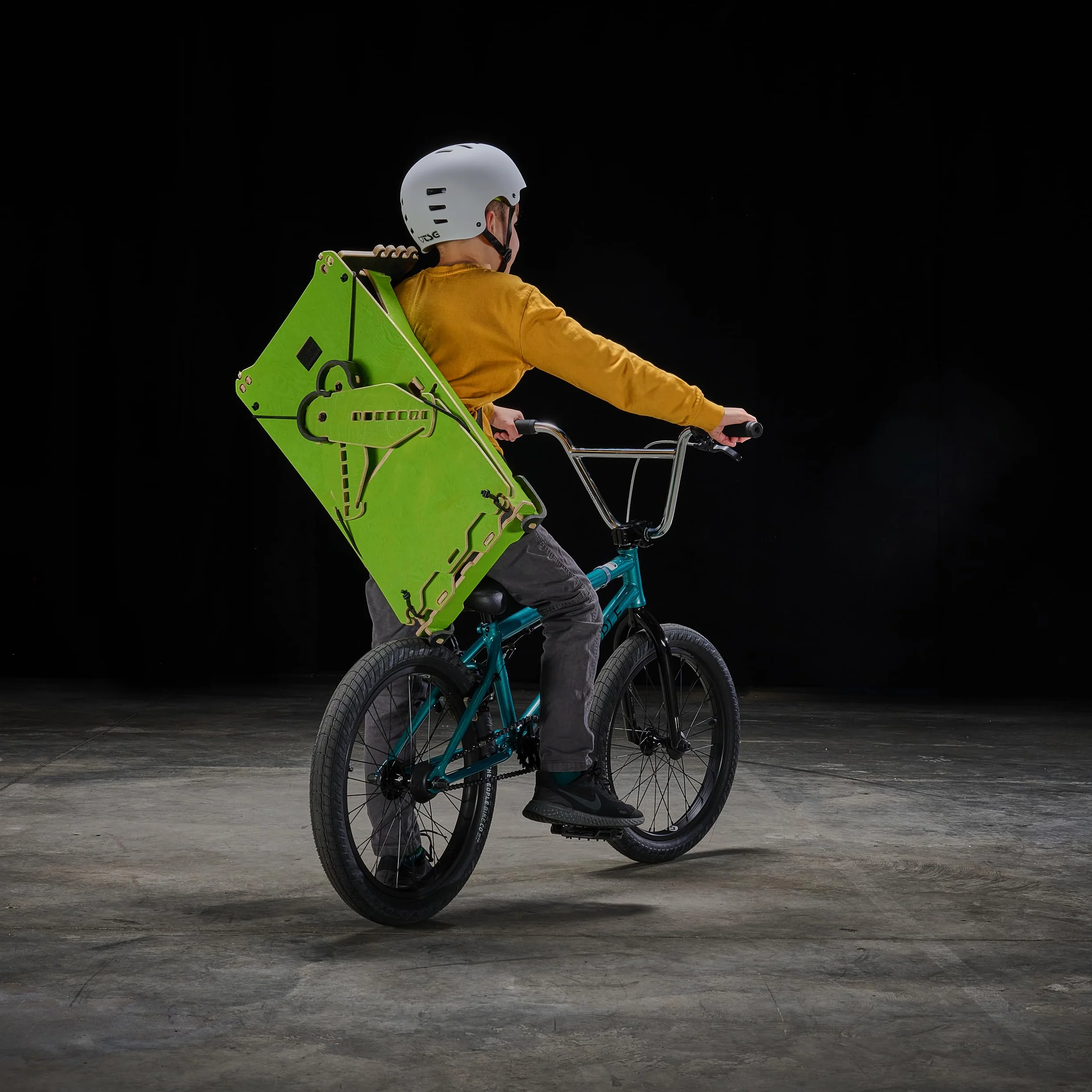 MTB Hopper Intro - Rampe de Saut Portable pour BMX VTT Skate Trottinette - Tremplin Velo - Rampe de Saut Portable et Super Légère