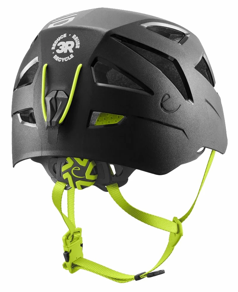 Edelrid Casque d'escalade Zodiac 3R - Taille 55-61 cm (Coque extérieure en Cordes d'escalade recyclées)