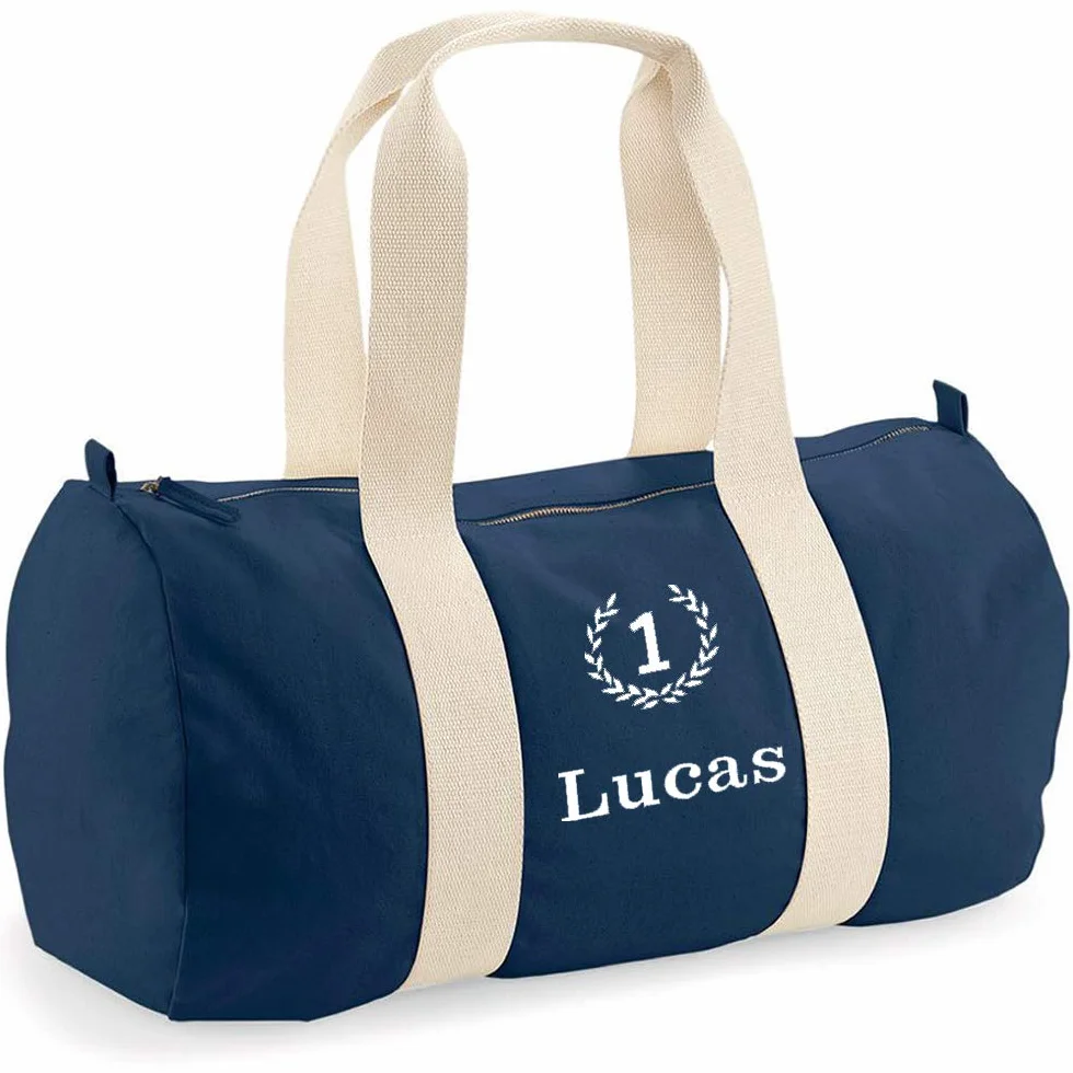 Amikado Sac de Sport polochon brodé personnalisé Champion