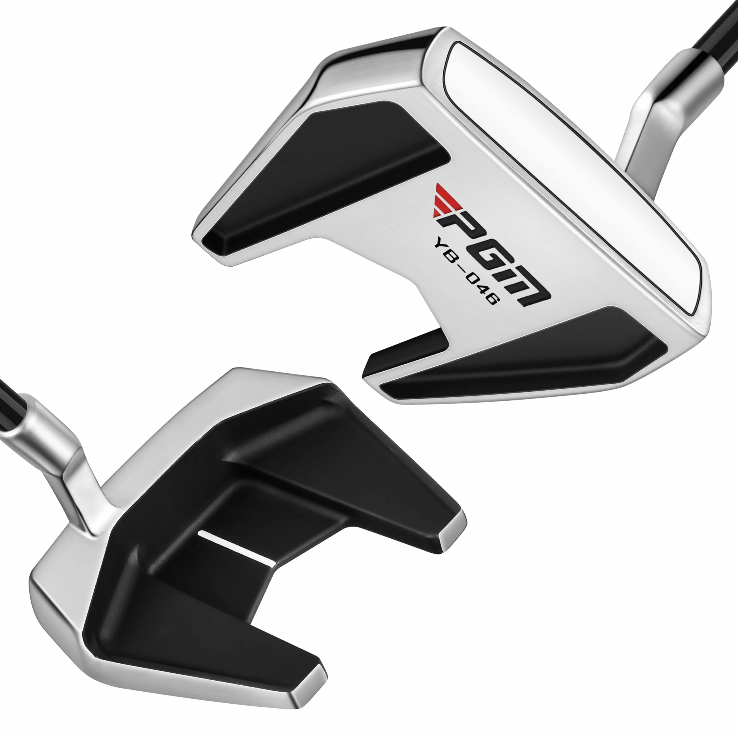 PGM Putter de golf sur pied – Club simple avec centre de gravité bas stable, haut pardon, avec aide à l'alignement