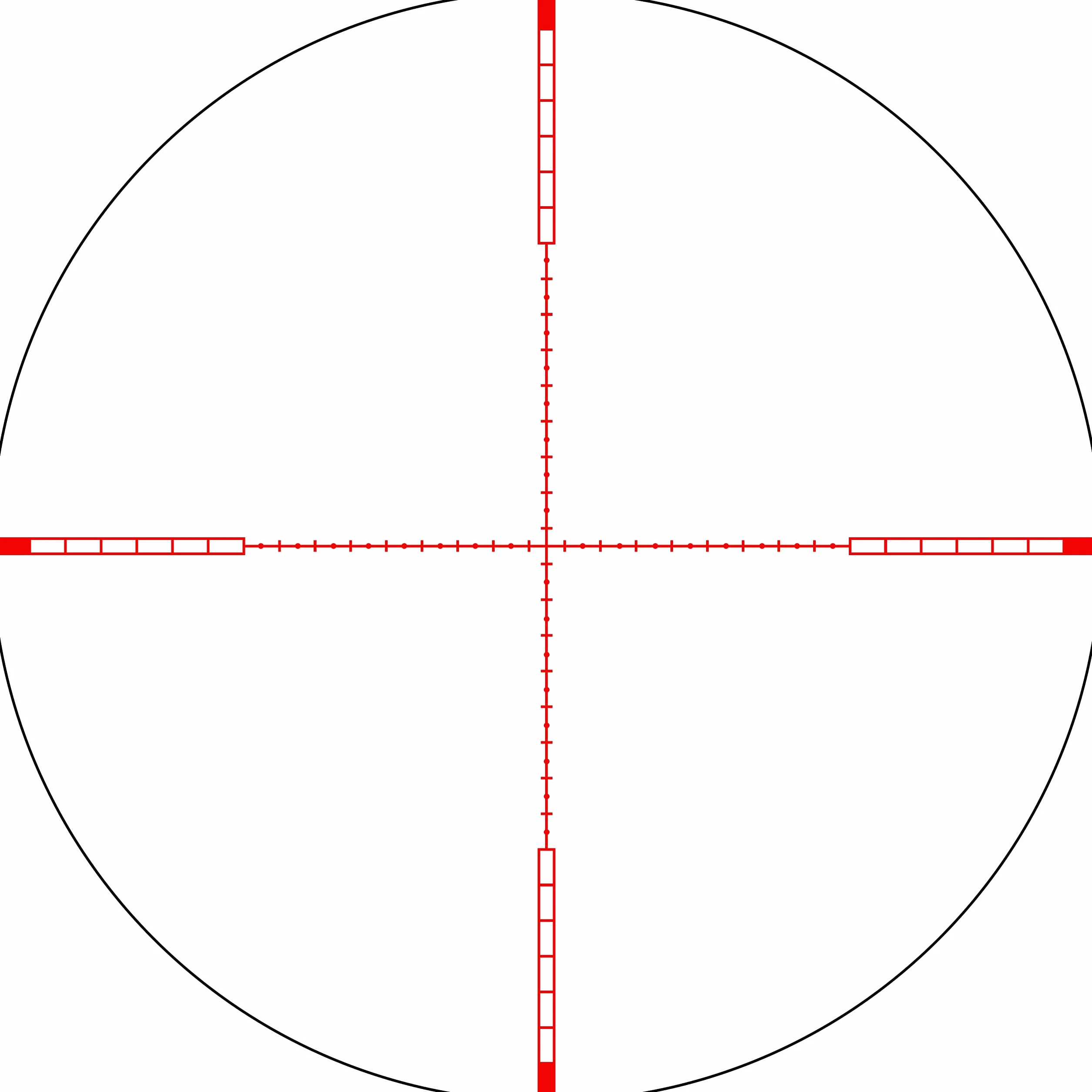 SPINA OPTICS 4-16x44 / 6-24x50 SFP 2nd Focal Flat Rifle avec mil Dot Reticle et Support annulaire de 20 mm, Lunette de visée Noires étanches et antibuées, Tube de 30 mm