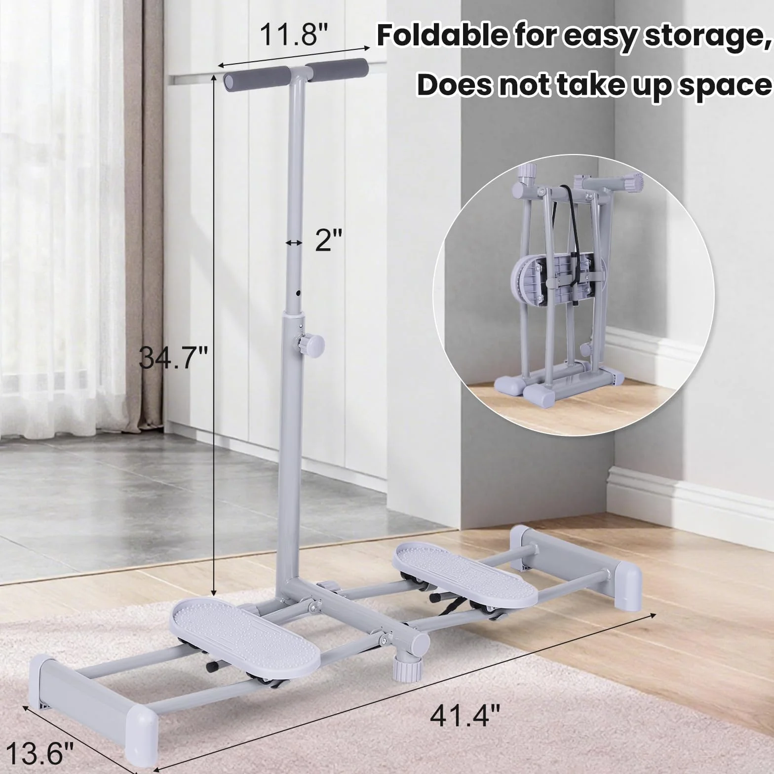 Simulateur De Ski, Entraîneur De Cuisses, Réglable Appareil Pliable pour Jambes, Plancher Pelvien pour Femmes, Appareil De Perte De Poids pour Abdomen, Jambes, Fessiers, Fitness À Domicile