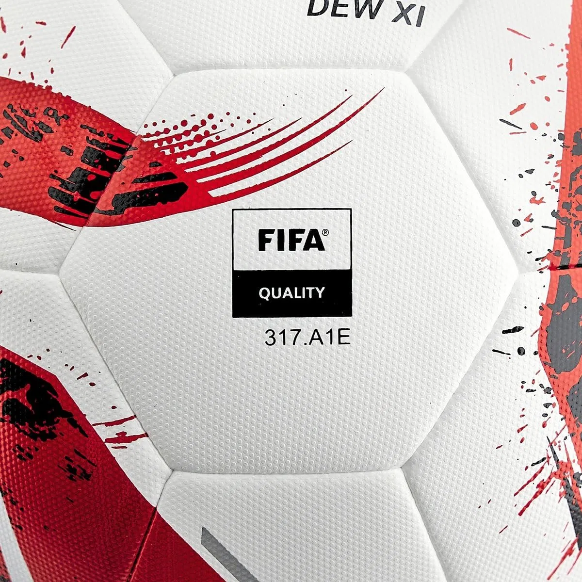 Macron Ballon de Football de Course Dew XI Taille 5 Quality Approved