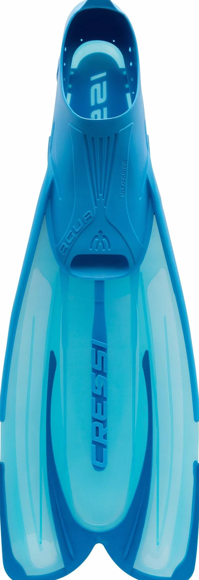 CRESSI Agua Fins - Palmes Chaussantes de Snorkeling, Unisexe Adultes et Enfants