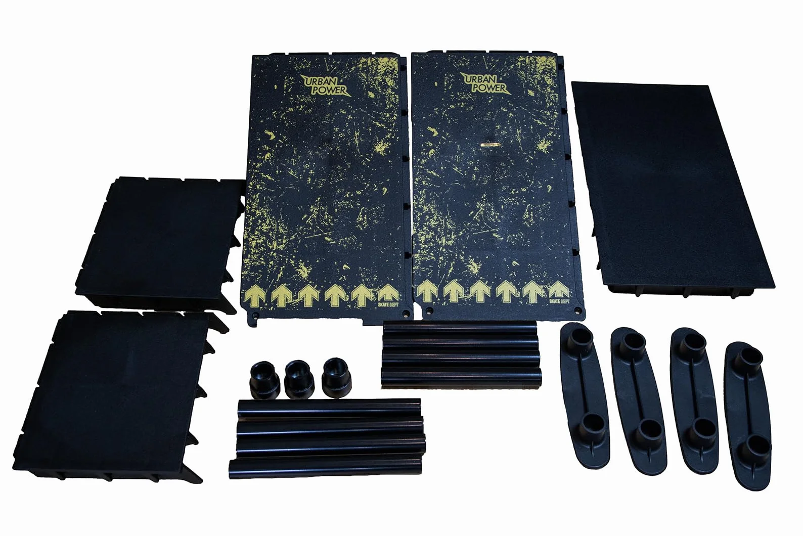 Mini Rampes de Skate modulables - 6 configurations - Kit de Skate Petite Taille pour chez Vous