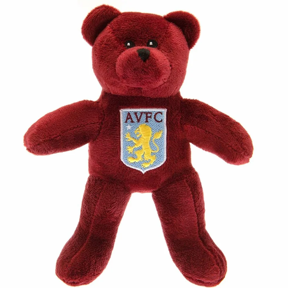 Aston Villa FC - Ours en Peluche (Taille Unique) (Bordeaux/Bleu/Jaune)