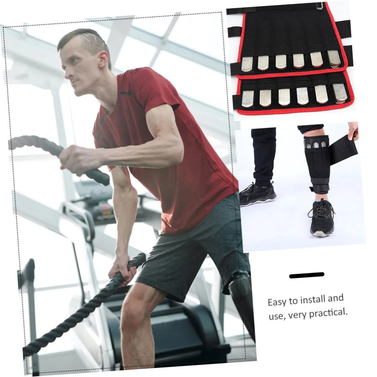 VICASKY Plaques D'acier Lestées 6pcs pour Entraînement Fitness à Domicile, Barre de Musculation Pratique en Acier Argenté, Améliore la Performance Sportive