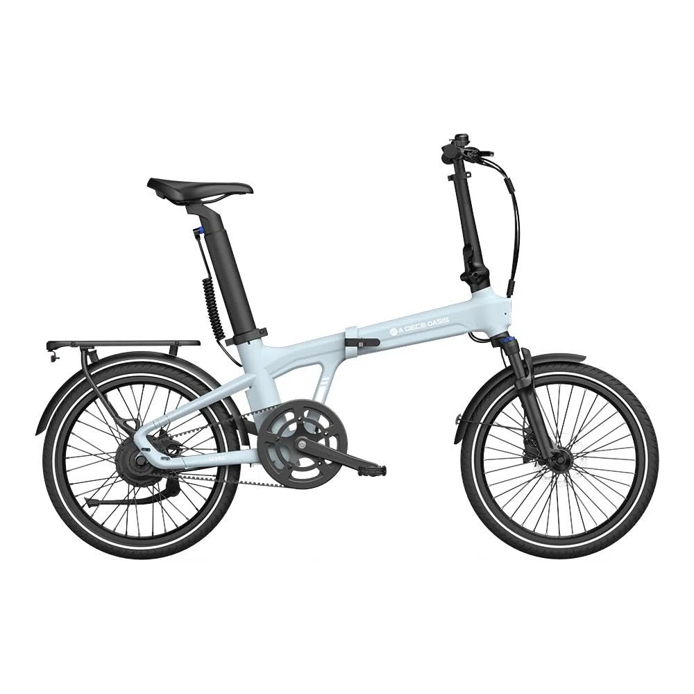 Vélo électrique Pliable ADO Air20Ultra2026 20″ pour Adultes, Transmission par Courroie, Mmoteur Bafang, Modes ECO et Sport, 2/3 Vitesses, LCD, APP+NFC, Autonomie Jusqu'à 100 km