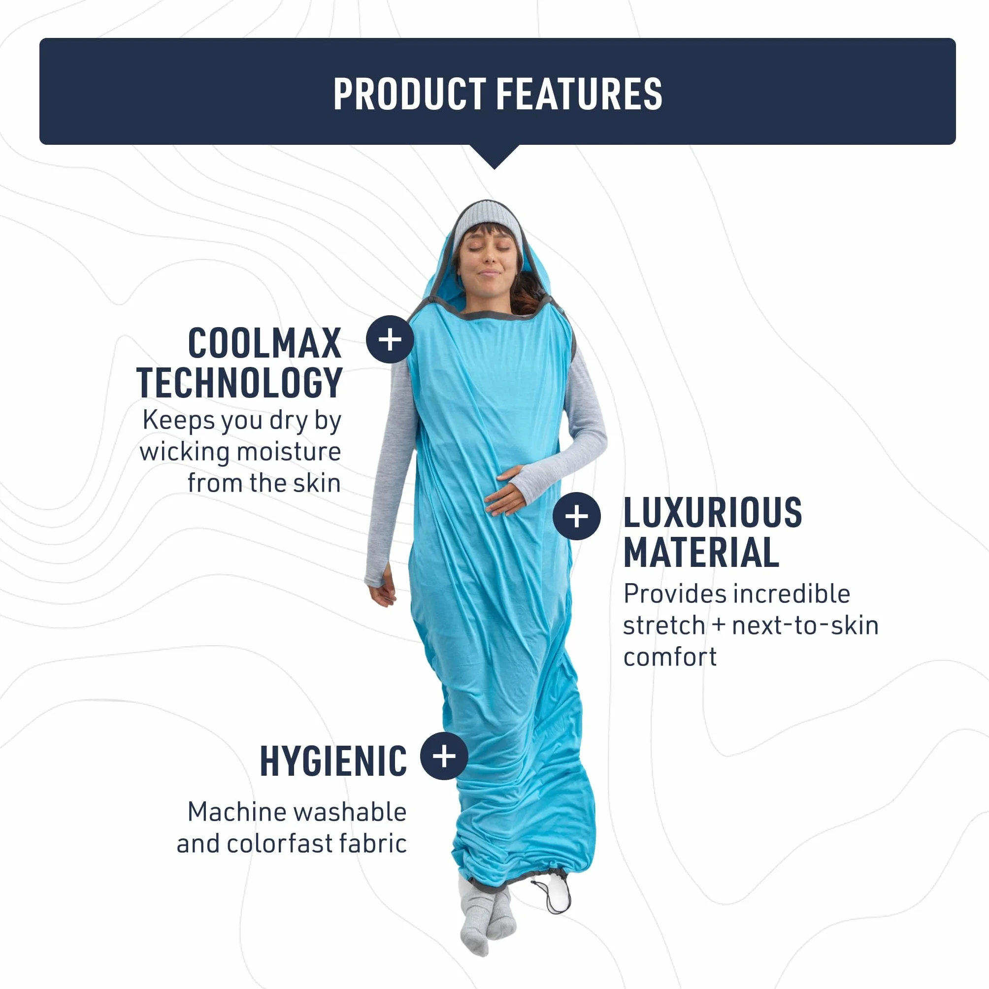 Sea to Summit Doublure pour Sac de Couchage Breeze