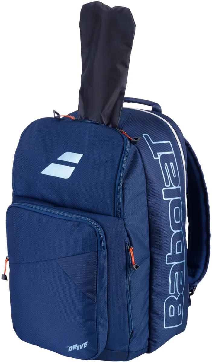 Babolat, Sac de Tennis Modèle Kids, Taille Unique, Couleur Bleu/Blanc/Rose, Sac Polyvalent avec Deux Compartiments, Poche dédiée aux Accessoires, Idéal pour Enfants