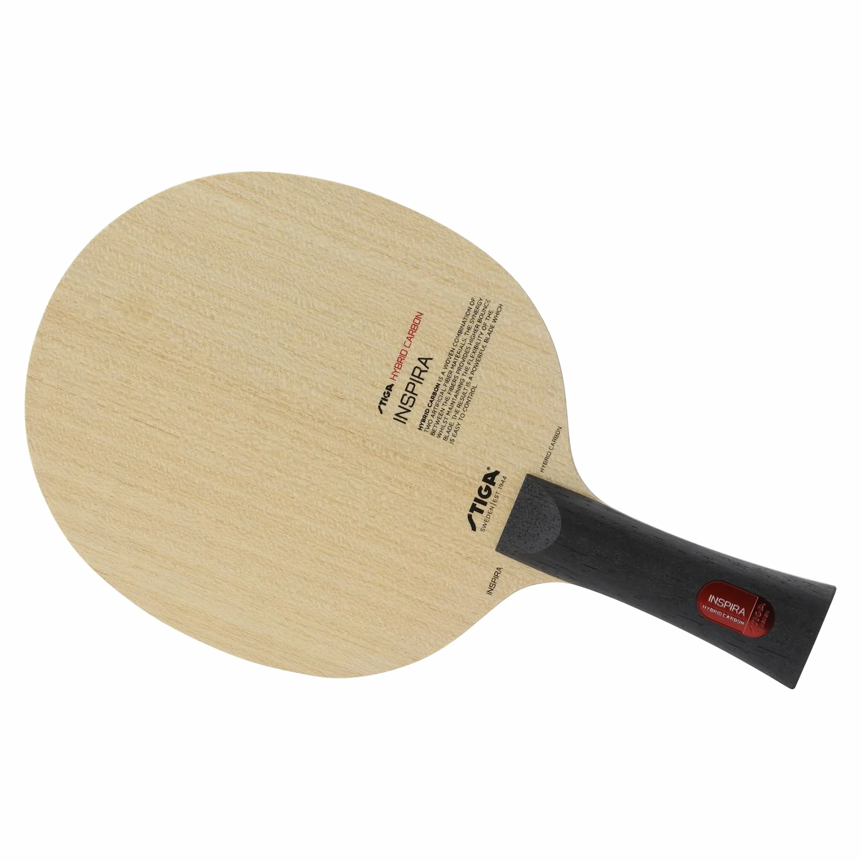 Stiga Inspira Hybrid Carbon Tennis de Table Bois