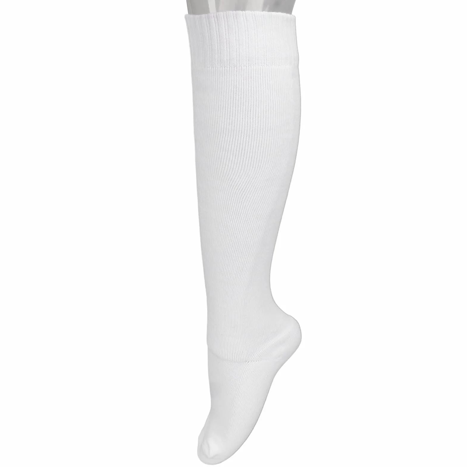 HEEPDD Chaussettes d'escrime Blanc Coton Peigné Stretch Chaud Épaissi Absorption Sueur Femmes Sabre