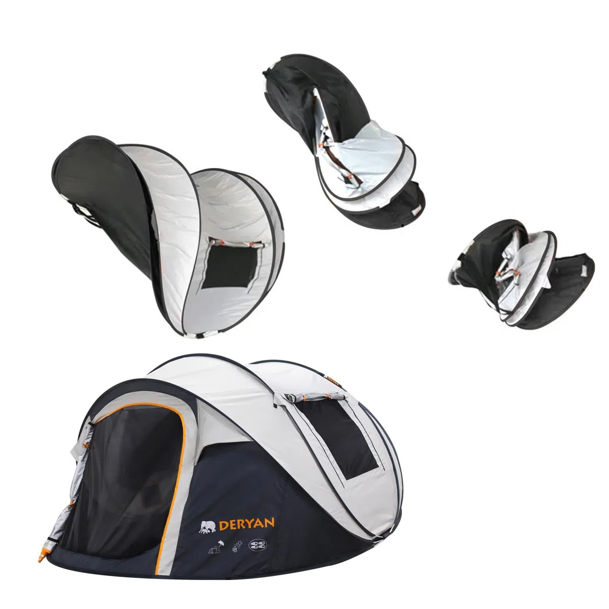 Deryan Tente Pop-up pour 4 Personnes