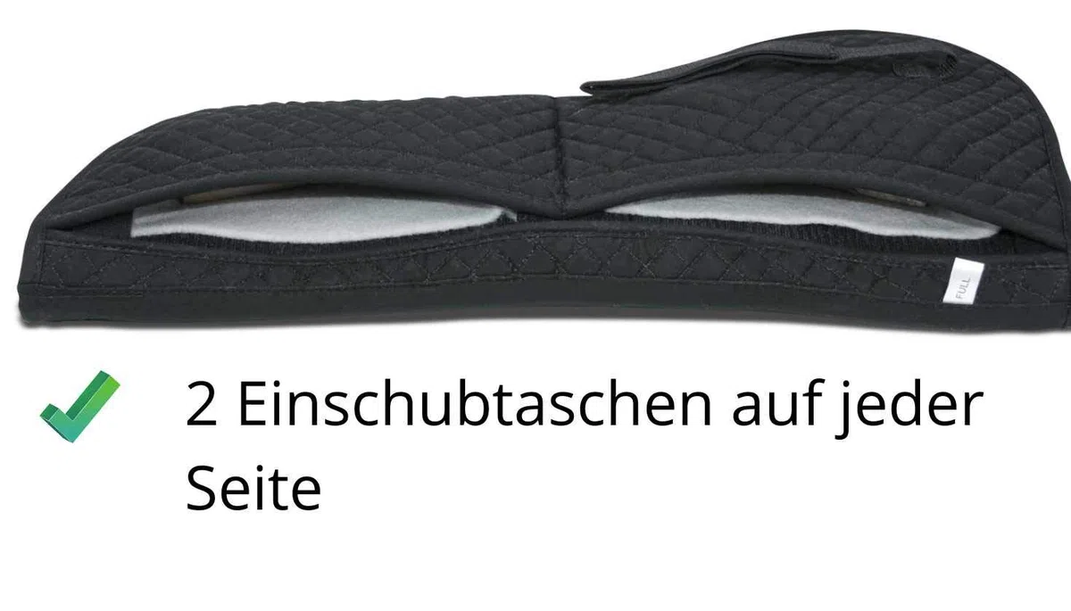 AMKA Correction Pad + 12 Couches de Selle pour réglage de la Selle