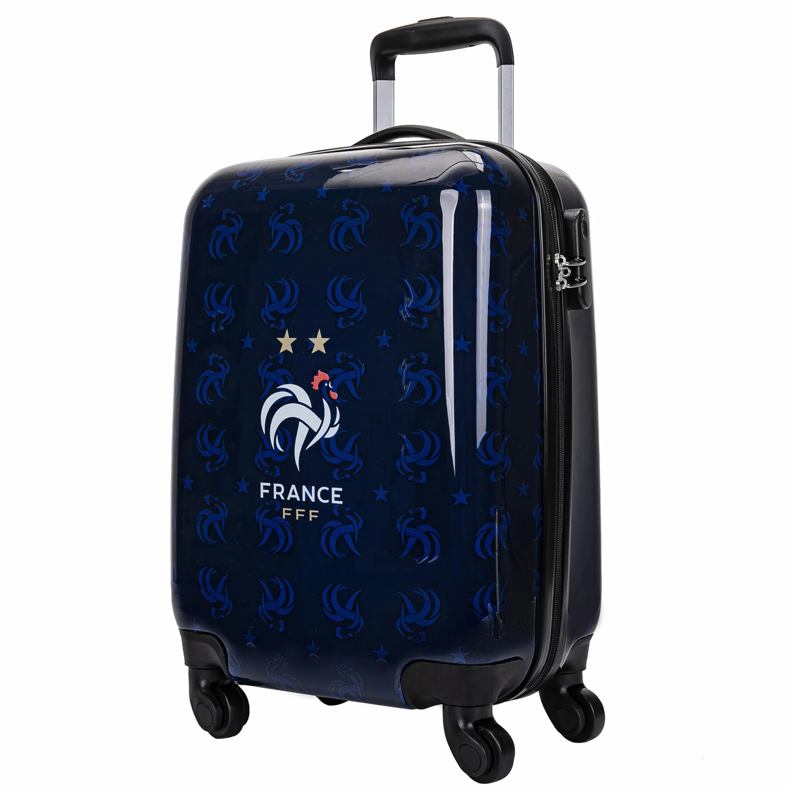 FFF Valise Cabine Collection Officielle Equipe DE France DE Football - 19 Pouces