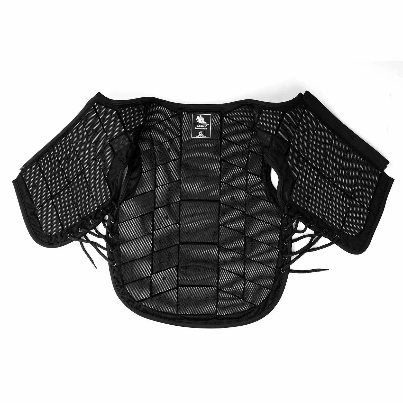 Protecteur De Corps D'équitation, Gilet De Sécurité D'entraînement D'équitation De Protection Noir en Acrylique, Gilet D'équitation Confortable pour Garçons Filles Enfants Enfants(CL)