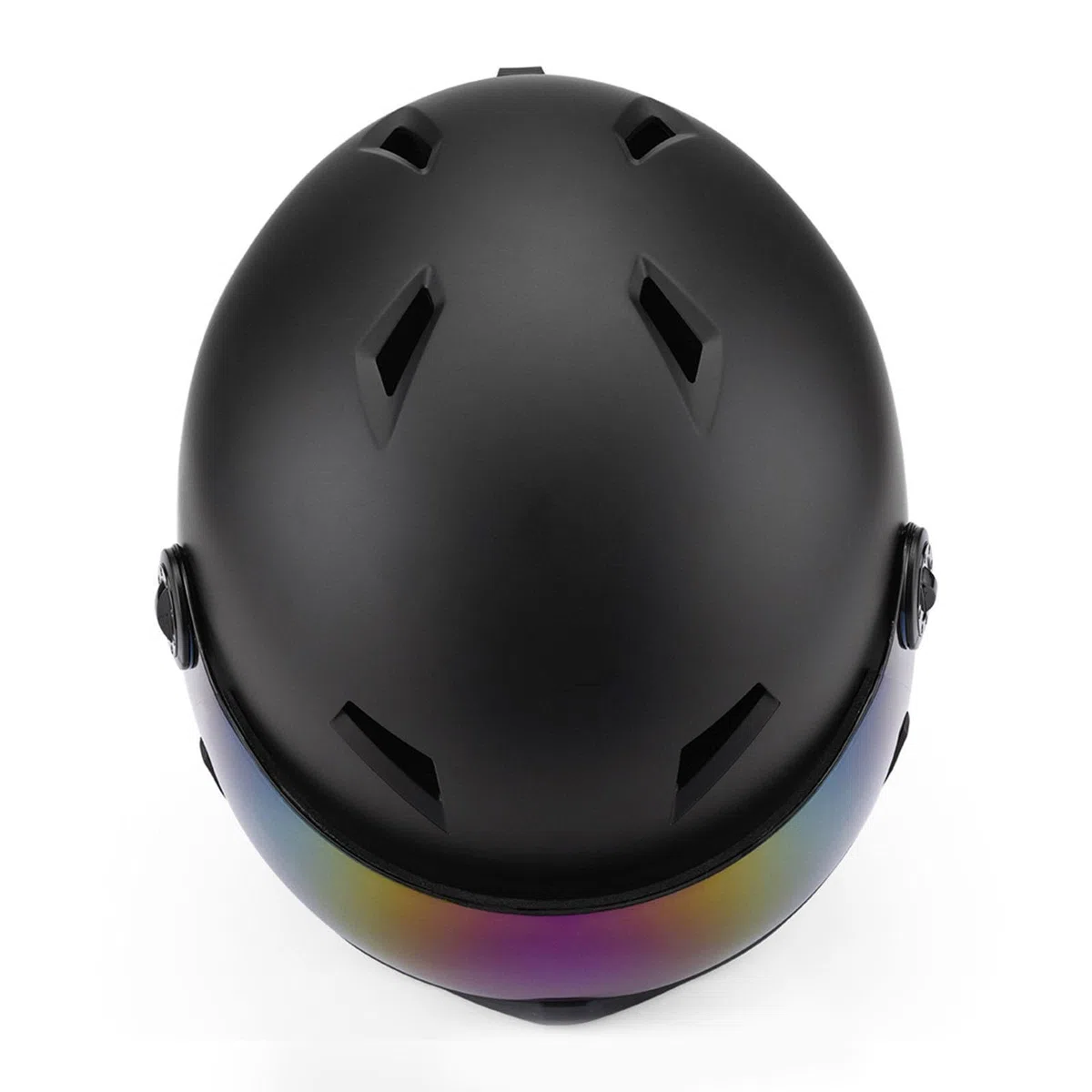 Harilla Casque de Skateboard, Casque de Snowboard avec Lunettes de Ski, Casque de Ski, Casque de Neige pour Sports d'hiver, Hommes et Femmes