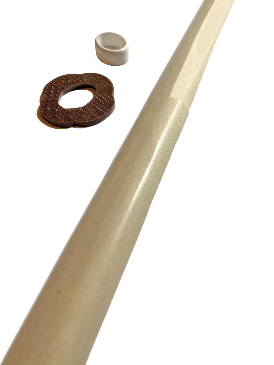 Bokken - Épée japonaise en bois clair - 101 cm - Avec Tsuba - Pour l'entraînement Aikido Kobudo - Pour arts martiaux
