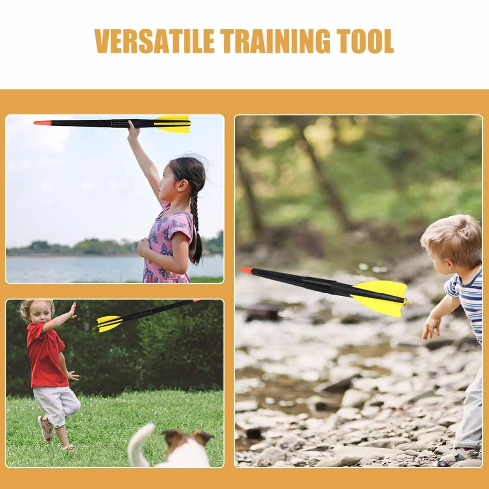 SUPVOX Lot de 2 javelots d'entraînement en ABS pour enfants, légers et sûrs pour les sports scolaires et les compétitions 500 g