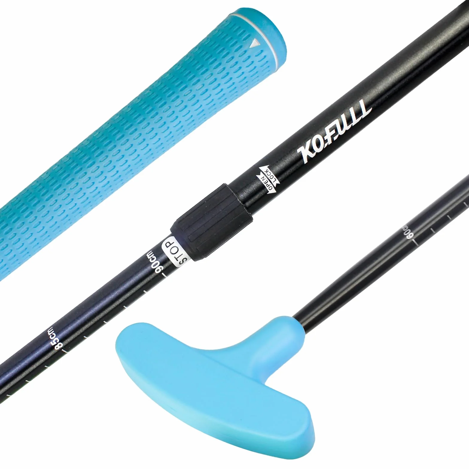 Crestgolf Mini Putter de Golf, Putter en Caoutchouc Bidirectionnel, Putter de Golf en Caoutchouc. Pack de 2/6 Putter de Golf pour Droitiers ou Gauchers