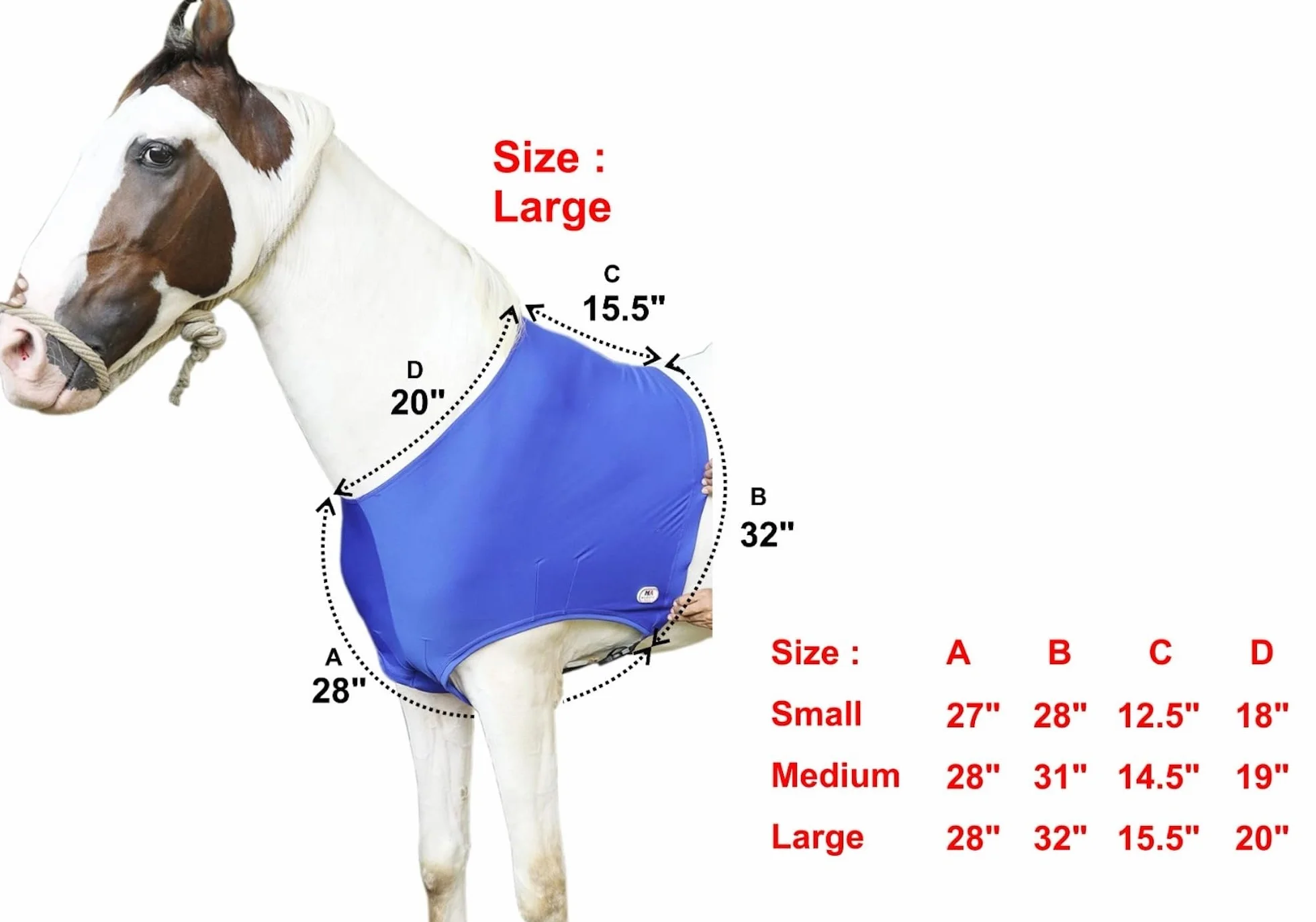 Protège-épaules Cheval Lycra Stretch Grand Vert Chasseur Majestic Ally