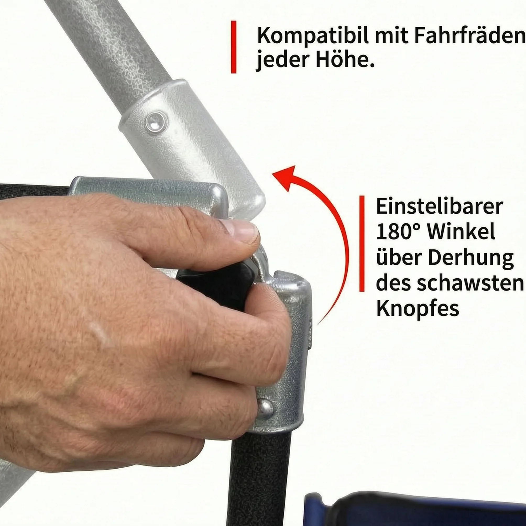 Tmz Remorque de vélo avec plate-forme de support de 125 l, remorque avec attelage, remorque pour vélo 50/120 kg, chariot avec pneus amovibles, cadre pliable, autocollants réfléchissants