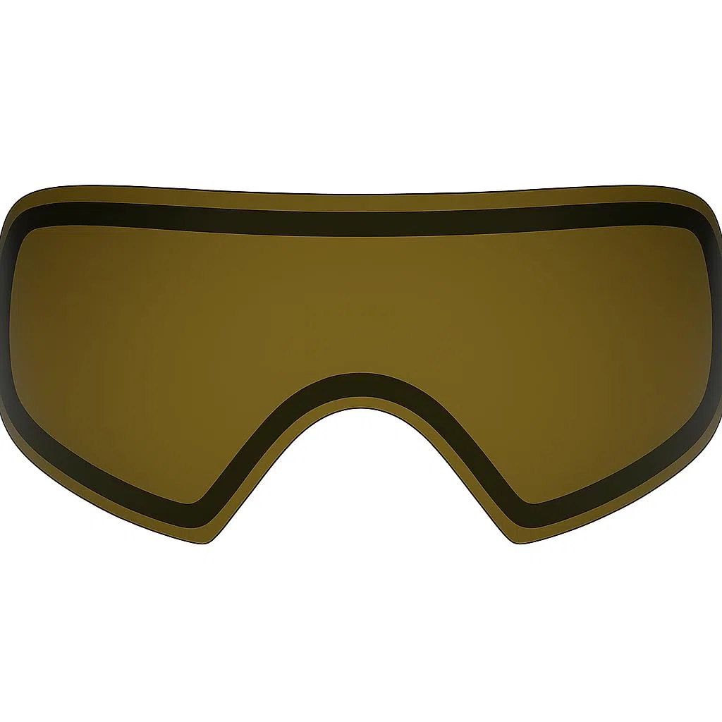 Lentille Thermique de Remplacement pour Dye I4/I5 - Double Vitre Anti-buée - Résistant aux UV - Résistant aux Impacts - Accessoire de Masque Paintball