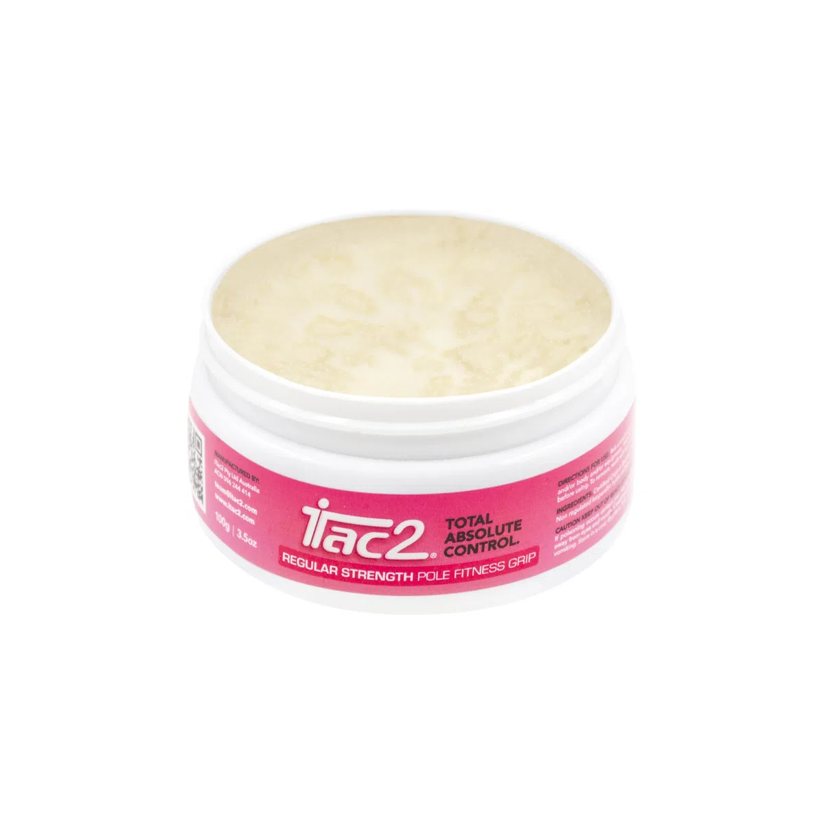 ITAC2 Grip de bâton de force régulière (100 g) – Aide à la prise en main de cire d'abeille longue durée pour pole dance, soie aérienne, fitness et sport – Naturelle, imperméable, formule antidérapante