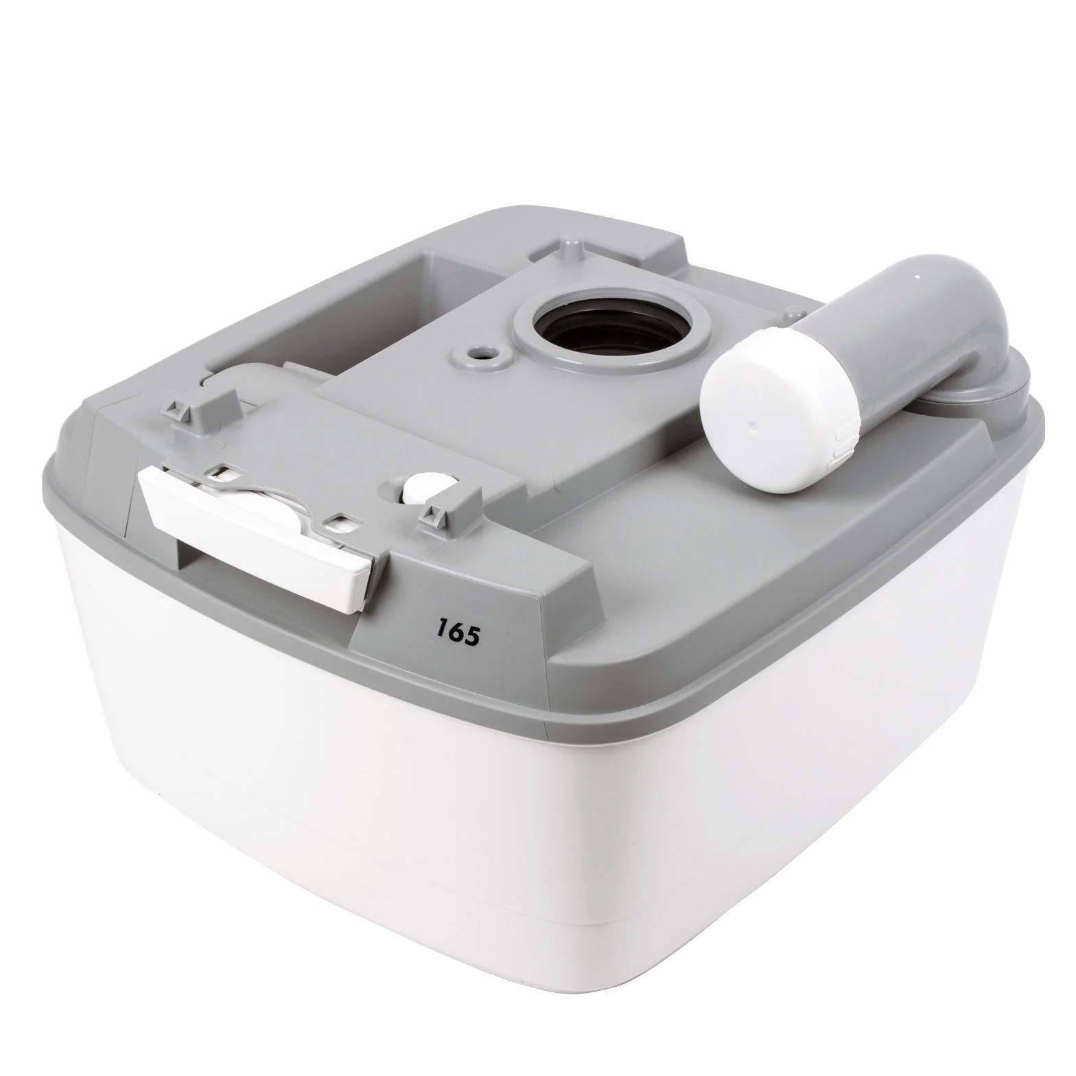 Thetford Porta Potti Qube 165 Toilettes de Camping Réservoir 21 l Hauteur d'assise Naturelle