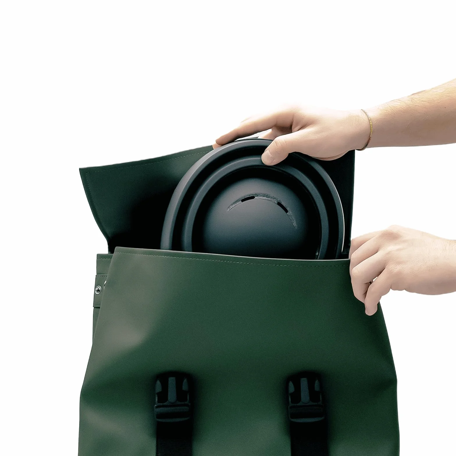 CLOSCA. Casque vélo Pliable Adulte pour vélo et Trottinette électrique. Léger, Compact et homologué CE. Design Urbain Unisexe pour Homme et Femme. Casque vélo Ville et Cyclisme