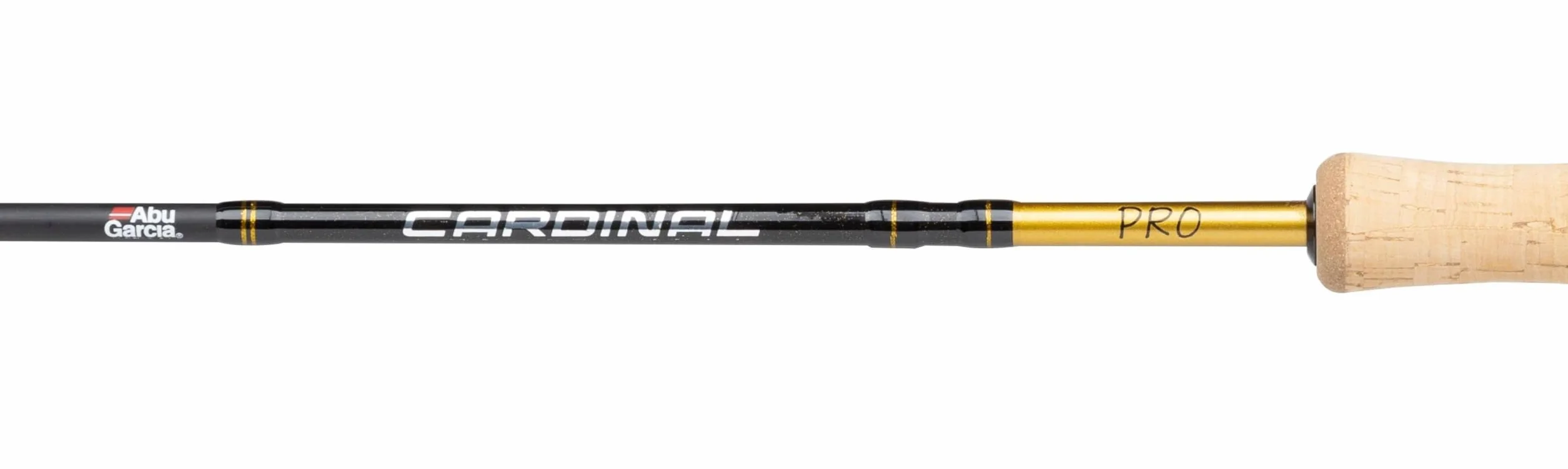 Abu Garcia Cardinal Pro Ensemble Canne à pêche et Moulinet – Configuration de leurres pour pêche aux carnassiers – Perche, Truite, Noir/doré