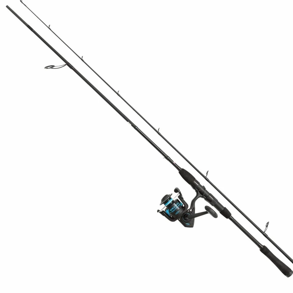 PENN Wrath combo ensemble canne et moulinet pour la pêche en mer, pêche en bateau, pêche au leurre, multi espèces, bar, lieu, dorade, maquereaux