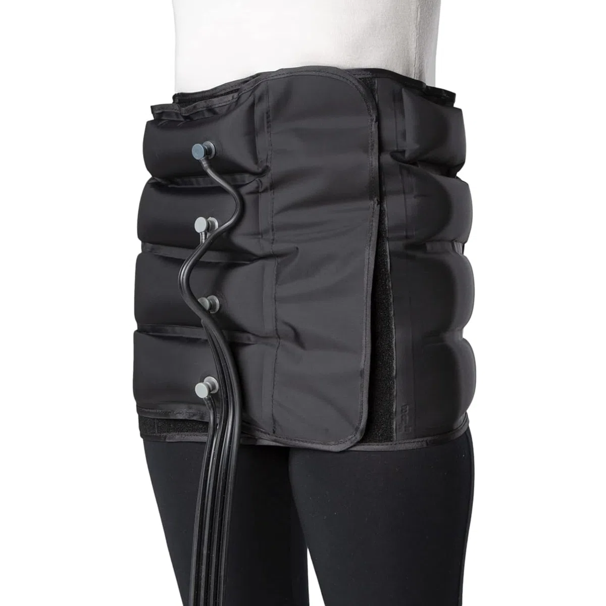 Dinamicamed PRO 4.0 Classic Ceinture Abdominale compatible avec les appareils de pressothérapie Dinamicamed avec 4 chambres à air